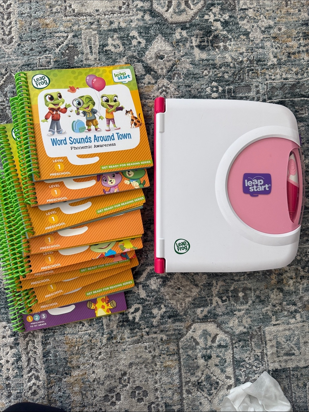 LeapStart Interactive Learning System - White & Pink